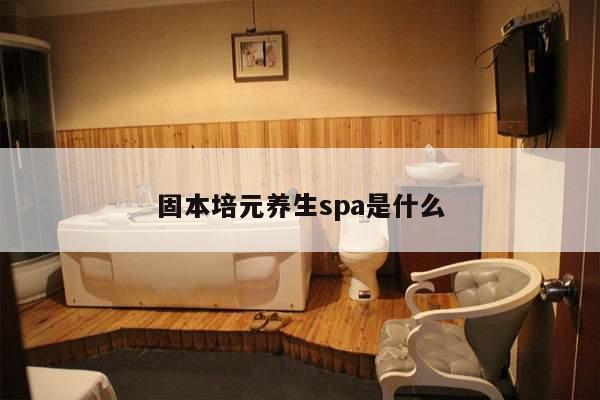 固本培元养生spa是什么